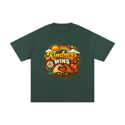 KINDNESS WINS Unisex Pure Cotton T-Shirt