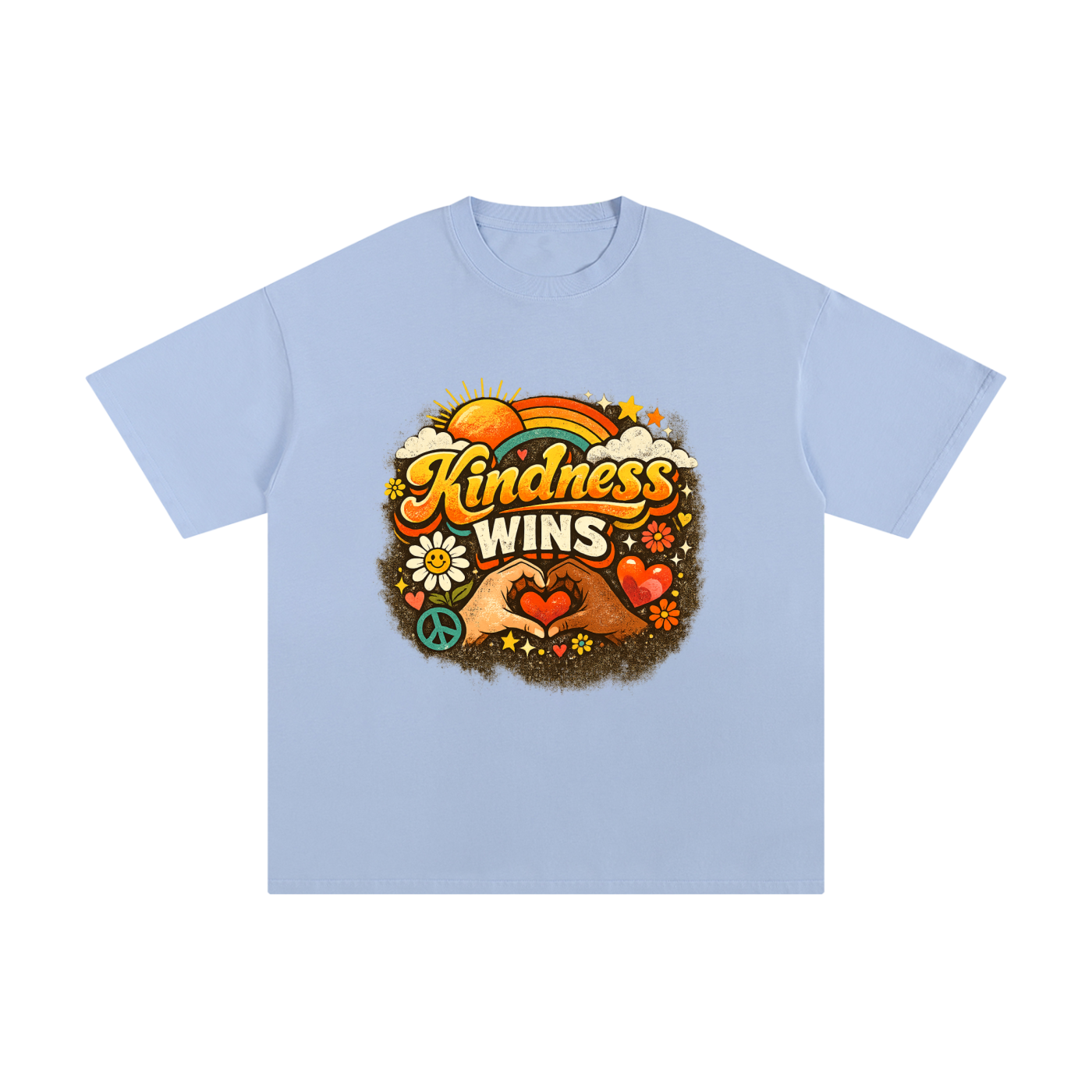 KINDNESS WINS Unisex Pure Cotton T-Shirt