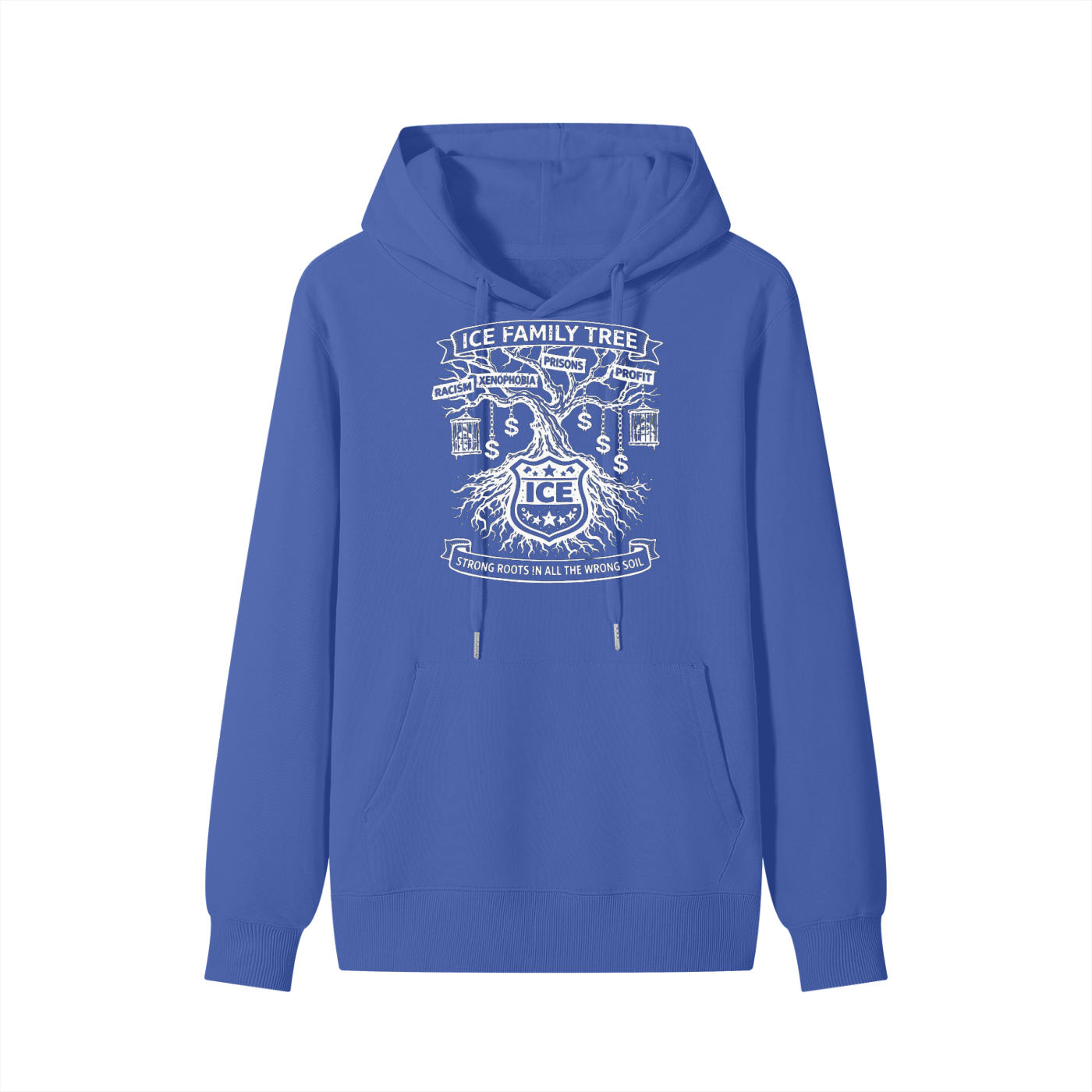 ICE FAMILY TREE Classic Unisex Cotton Hoodie