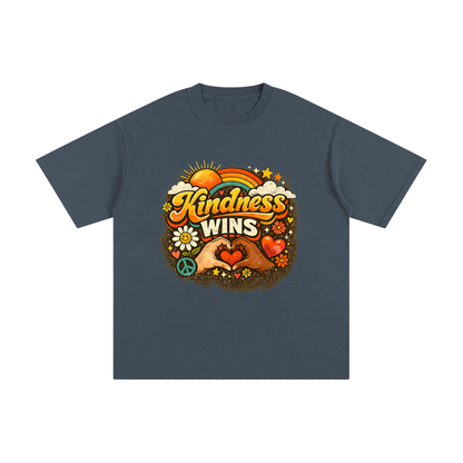 KINDNESS WINS Unisex Pure Cotton T-Shirt