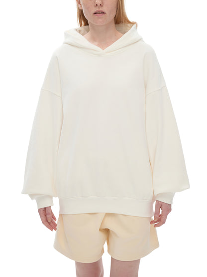 WARM HORCHATA Heavyweight Hidden Pocket Fleece Hoodie