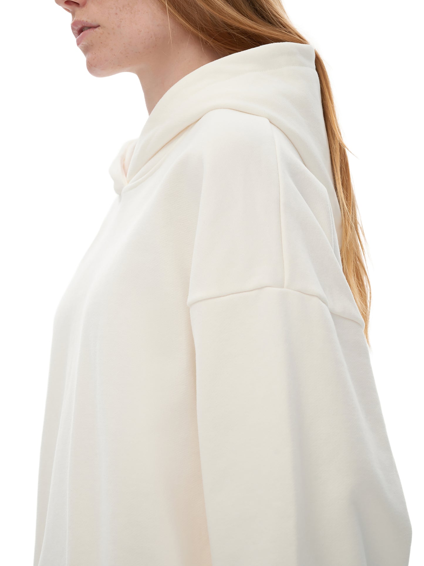 WARM HORCHATA Heavyweight Hidden Pocket Fleece Hoodie