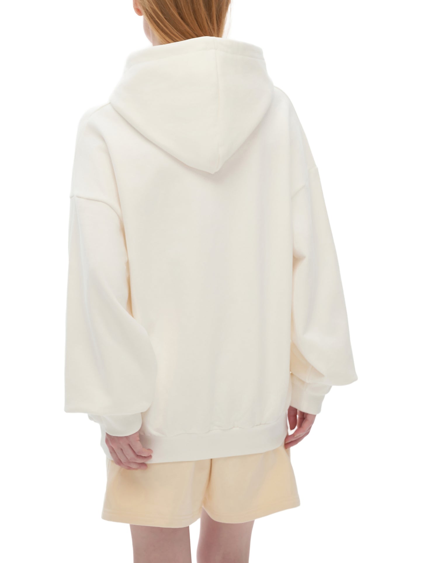 WARM HORCHATA Heavyweight Hidden Pocket Fleece Hoodie