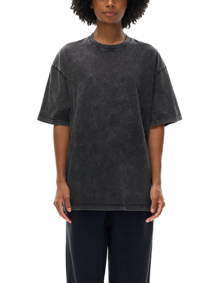TINY ETHICS Snow Washed Oversized Cotton T-Shirt