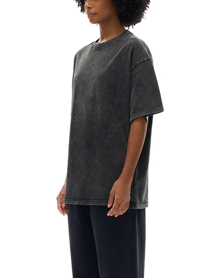 TINY ETHICS Snow Washed Oversized Cotton T-Shirt
