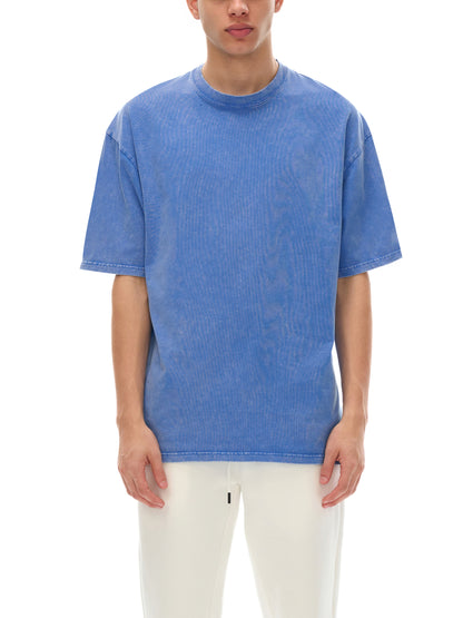 TINY ETHICS Snow Washed Oversized Cotton T-Shirt