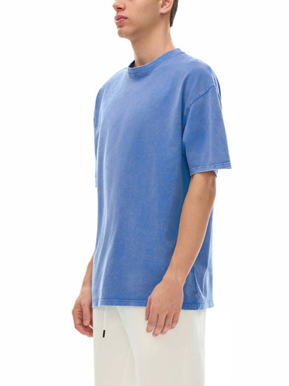 TINY ETHICS Snow Washed Oversized Cotton T-Shirt