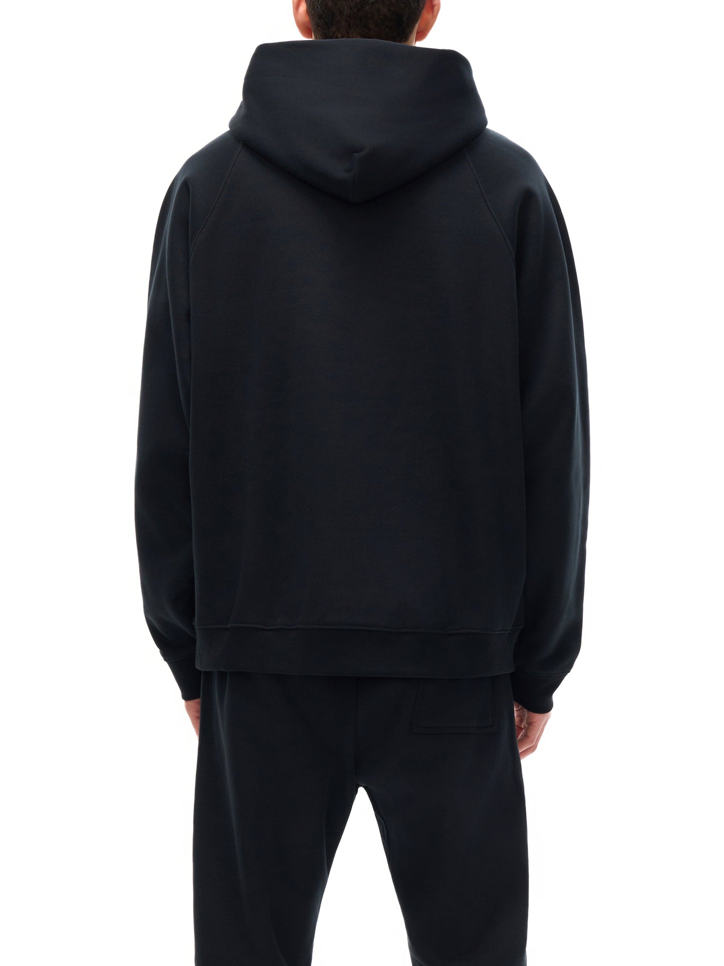 DEAL WITH THE DEVIL Essential Raglan Sleeve Fleece Hoodie