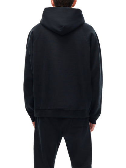 DEAL WITH THE DEVIL Essential Raglan Sleeve Fleece Hoodie