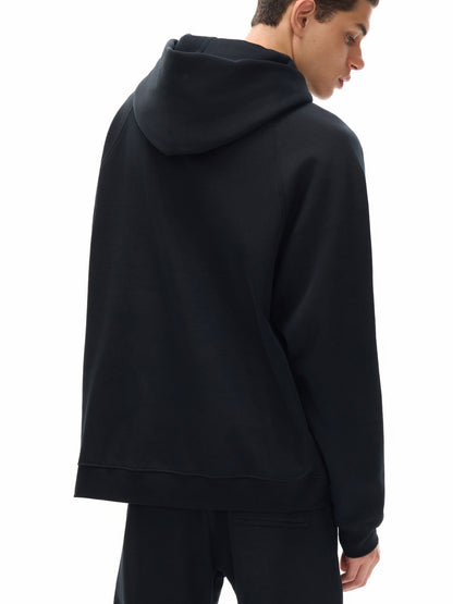 DEAL WITH THE DEVIL Essential Raglan Sleeve Fleece Hoodie