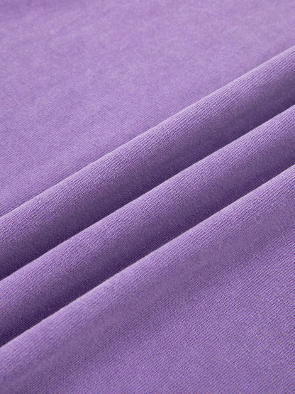 WHITE LIES Vintage Washed Oversized Cotton T-Shirt