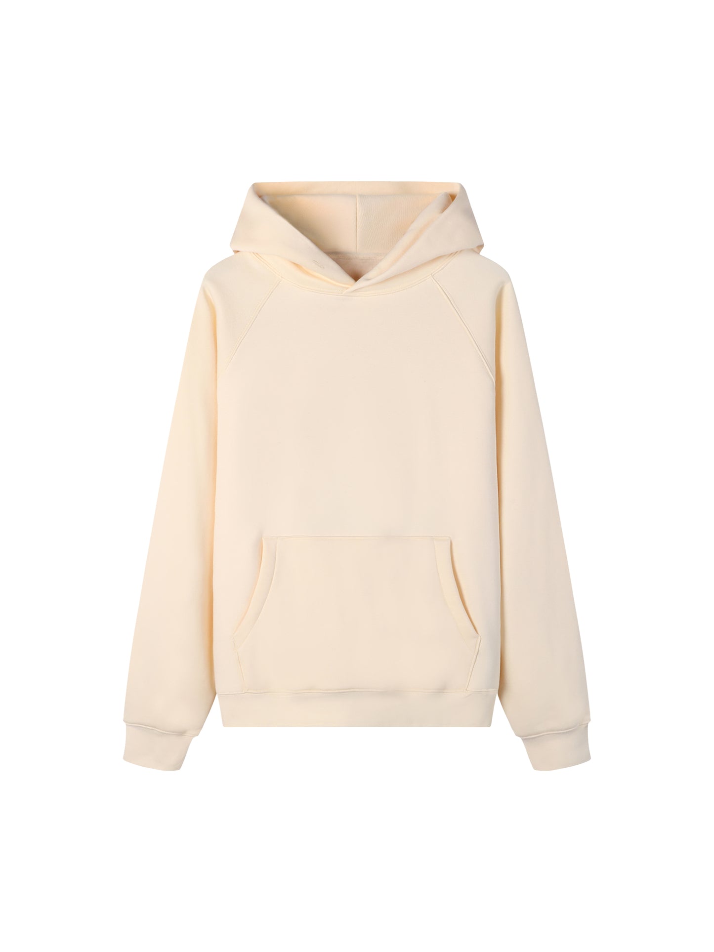 WHITE LIES Essential Raglan Sleeve Fleece Hoodie